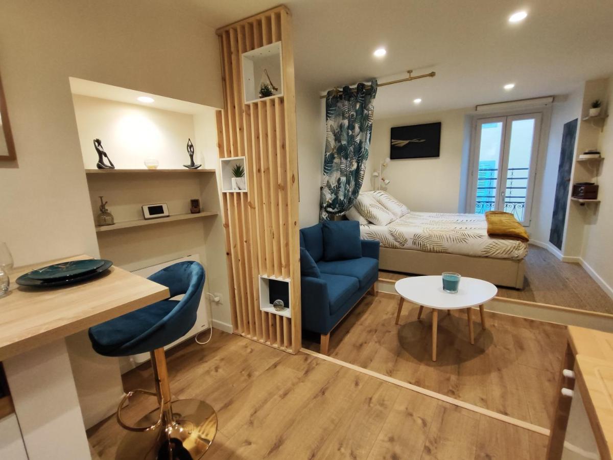 Studio Vieille Ville Tout Equipe Sans Ascenseur Menton Exterior foto