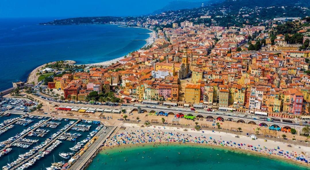 Studio Vieille Ville Tout Equipe Sans Ascenseur Menton Exterior foto